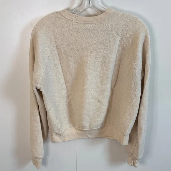 Alternative Cream Sweatshirt with Red Heart Detail - Picture 3 of 3